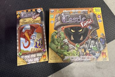 NEW Castle Panic And Wizards Tower Expansion