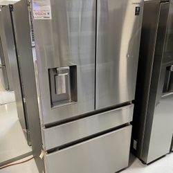 Samsung Stainless Steel 23 Cu. Ft. Counter Depth 4-Door French Door Refrigerator 