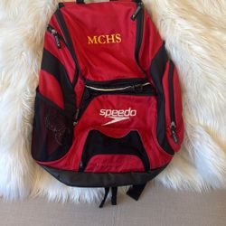 Red Speedo Backpack (MCHS)