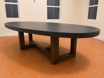 RH dining room table