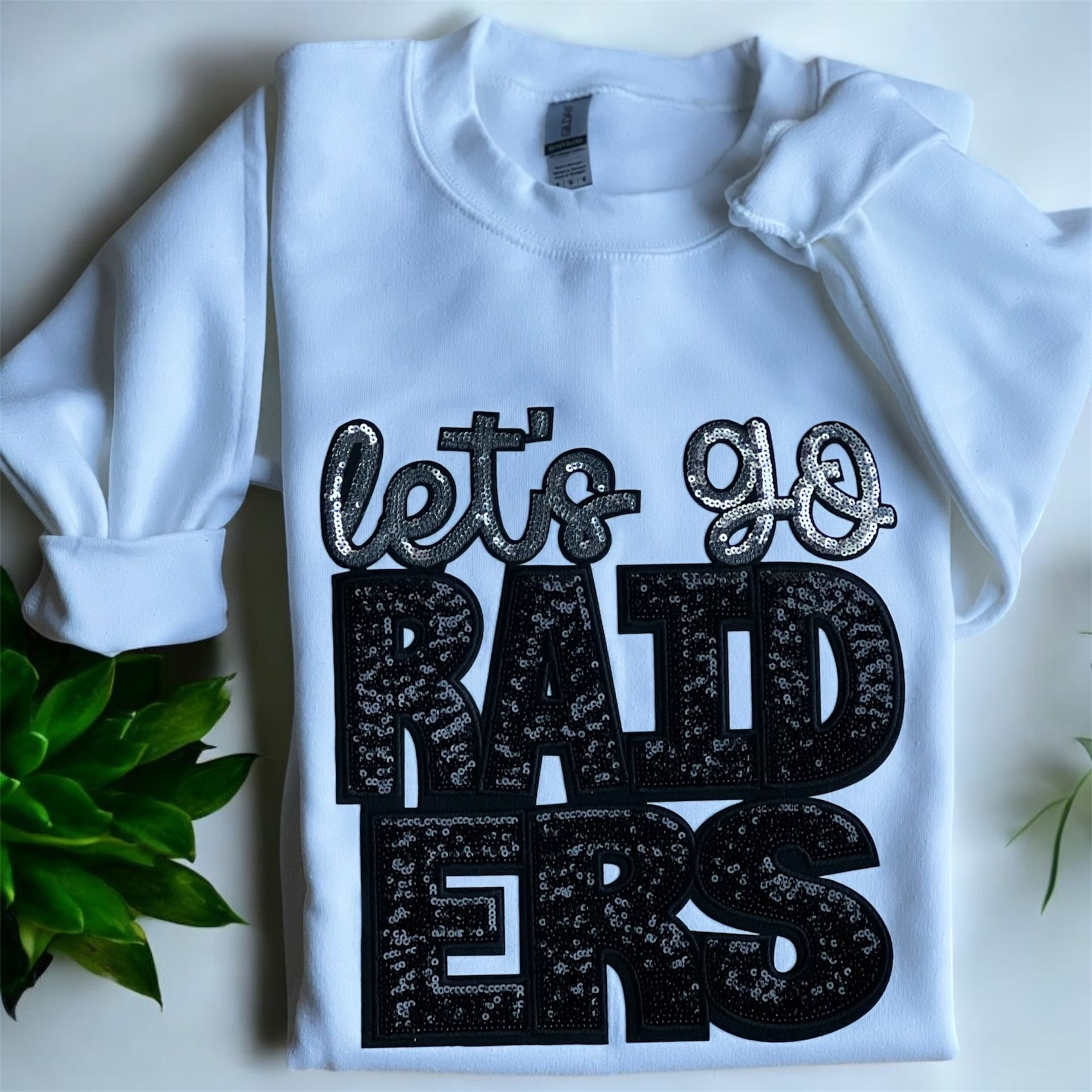 Raiders Sequin Sweatshirt