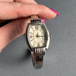 Accutime Silver Tone Watch 