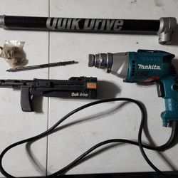 Simpson Quik Drive Pro 300S with Makita 3500 set with carrying case