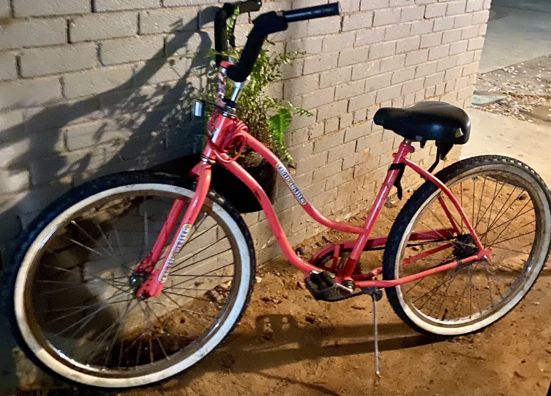 Pink Cruiser Bike
