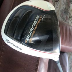 TaylorMade RH Burner Superfast 2.0 Driver 9.5 Degrees Matrix OZIK XCON 4.8 Graphite Regular Shaft