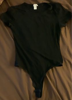 Black Short Sleeve Bodysuit
