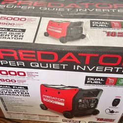 The PREDATOR 5000 Watt Inverter Generato