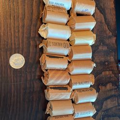 Silver Half Dollars By The Roll
