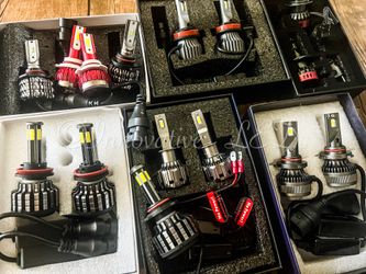 PSX26W 12278 LED Headlight Fog Lights/DRL Upgrade, 6000K Xenon White 12278C1 H28W PWY26W Xtreme Super Bright luces