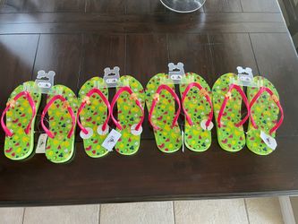 Disneyland Disney Parks Summer Flip Flops With Hidden Mickeys!