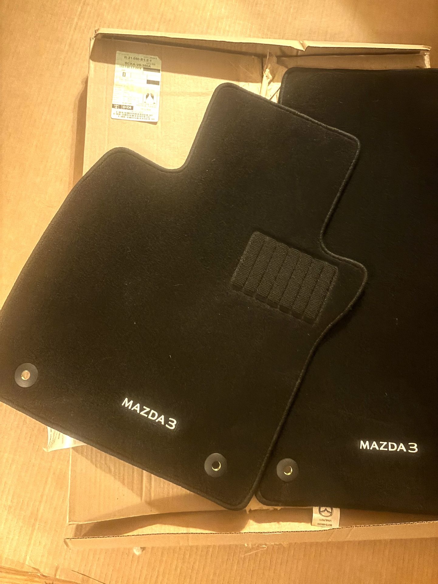 NEW All-Weather Floor Mats - Mazda 3