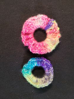 Rainbow Pride Scrunchies 