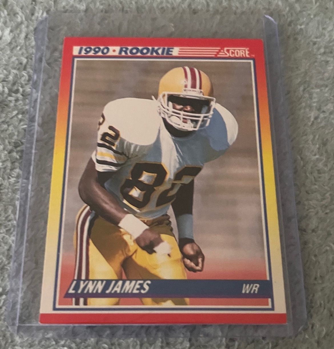 1990 Score Lynn James RC #291 Cincinnati Bengals - Arizona State Sun Devils