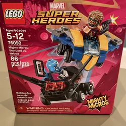 Lego Marvel Super Heroes Mighty Micros Star-Lord vs. Nebula (76090)