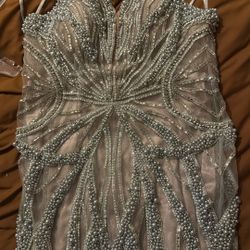 Silver Pearl Dress 