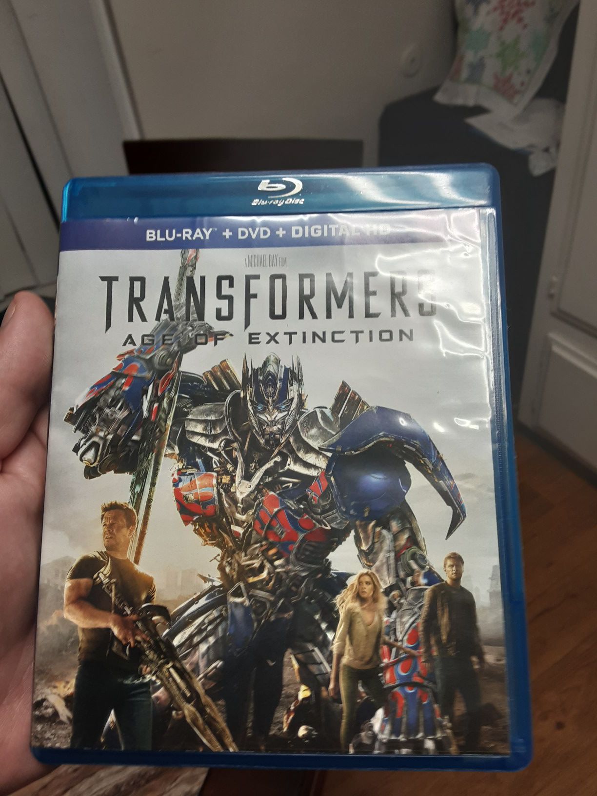 Transformers age of Extinction Blu-ray movie