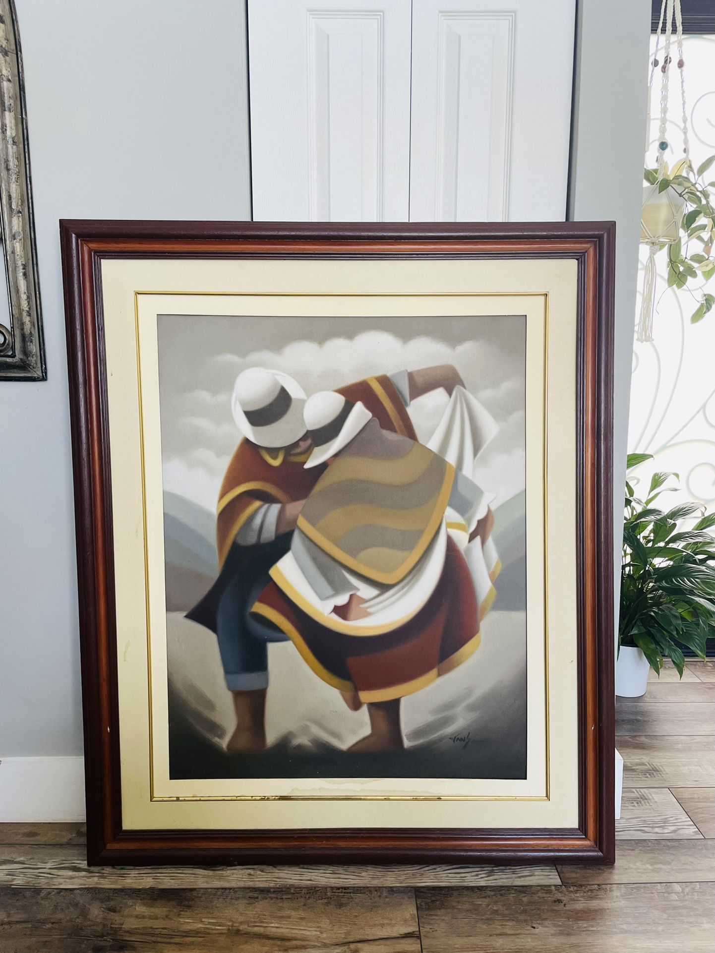 FREE Peruvian Painting “Cholos Bailando”