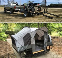 Utility Camping tent trailer. Pop up