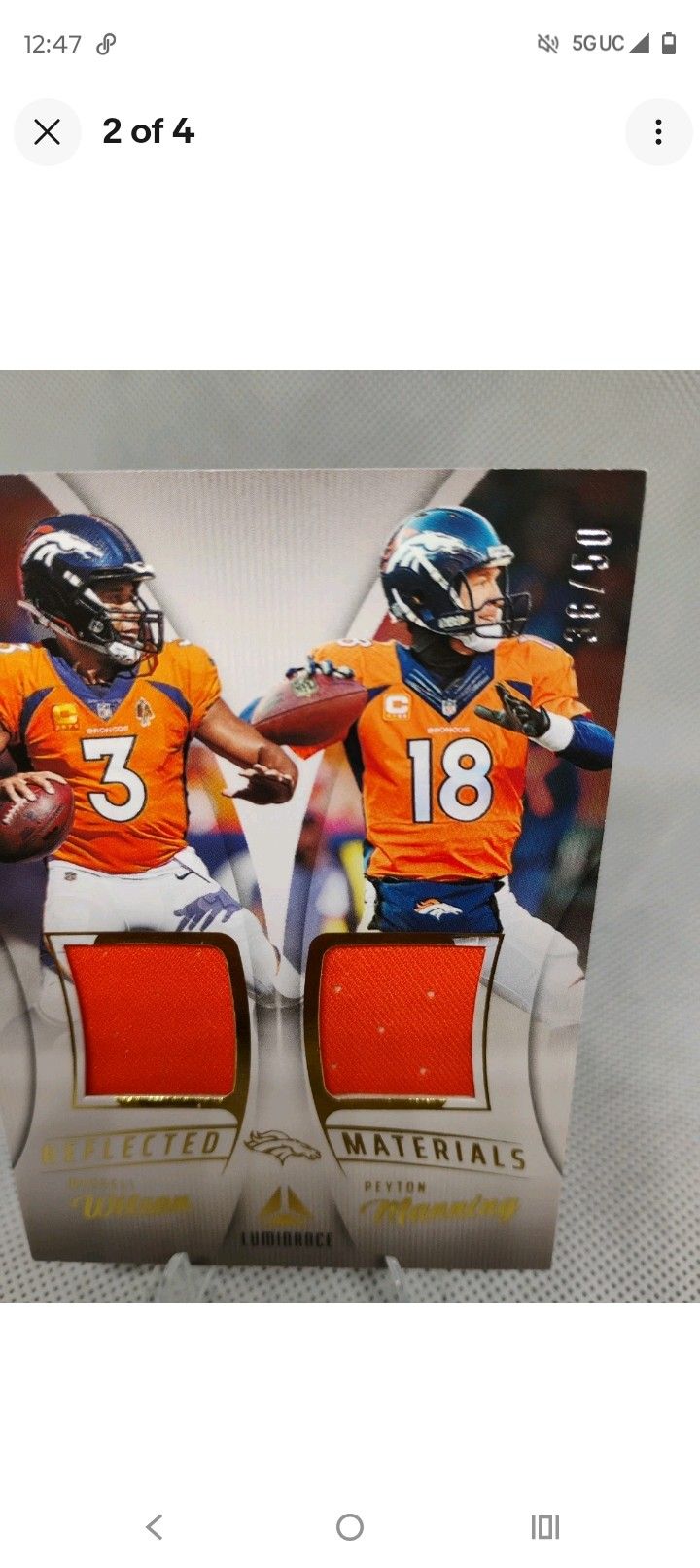 Peyton Manning Russell Wilson