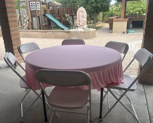 Renta De Mesas Y Sillas