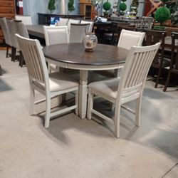 Farmhouse Style Kitchen Table Set 