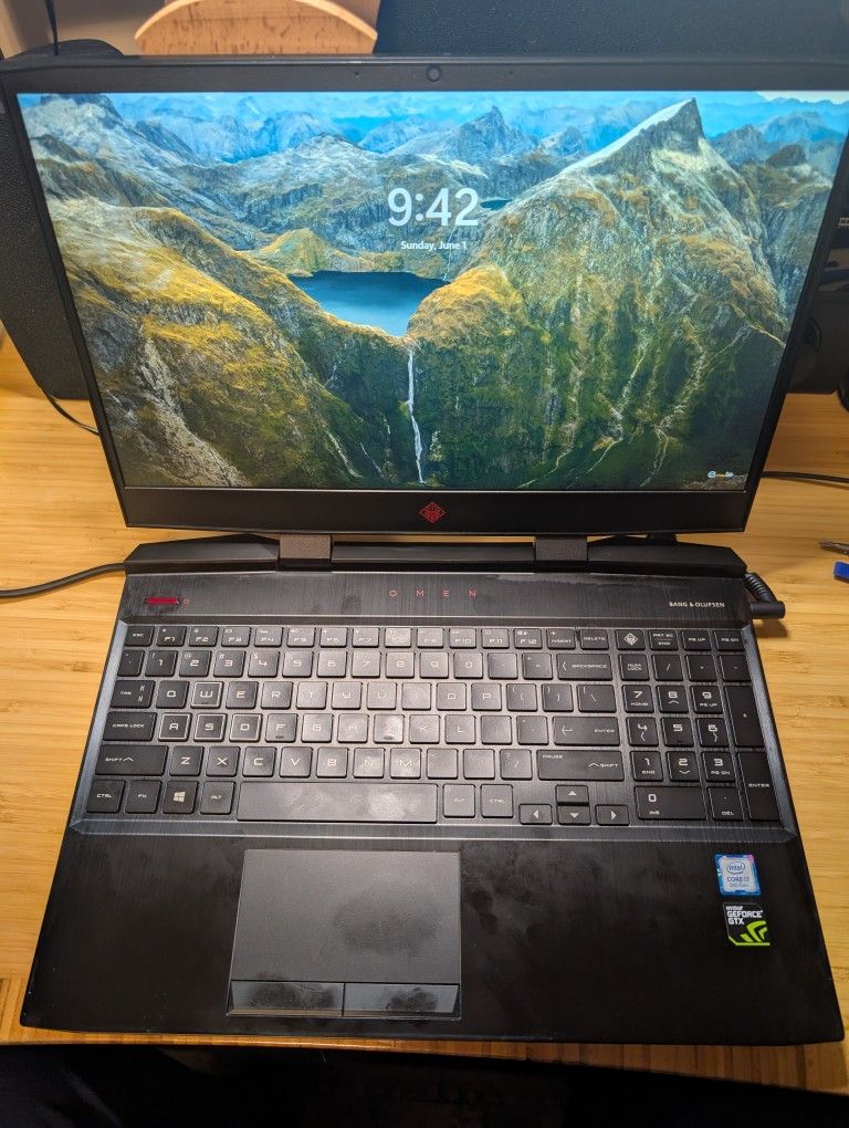 OMEN by HP 15-DC0051NR | i7-8750H, 32GB RAM, 500GB M.2 SSD+1TB SSD, GTX1060, WIN11