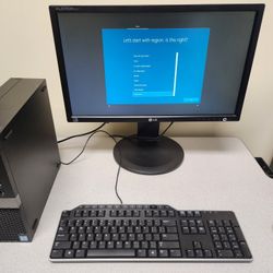 Dell Optiplex 7040 with 22" Monitor