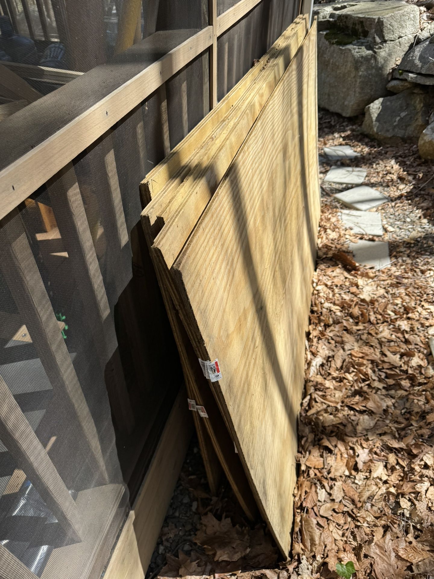 Wood for sale: Pressure-Treated Plywood Sheets 3/4" & 1/2" + 8"x8"'s ...