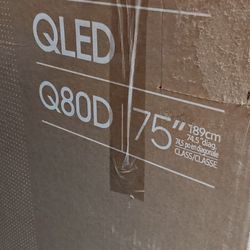 TV SAMSUNG QLED 75" (Q80D).