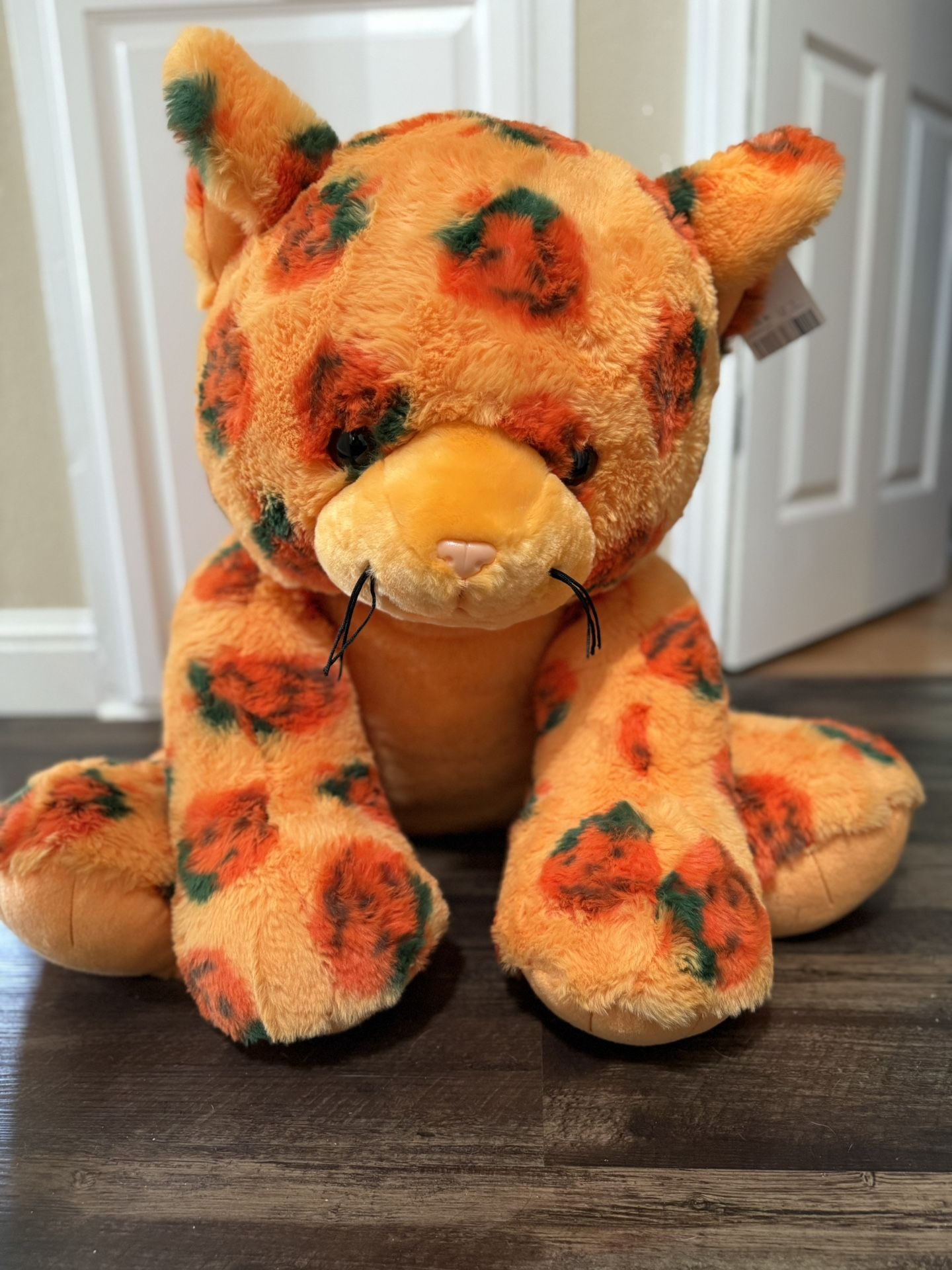 Giant Jumbo Pumpkin Kitty Build a Bear