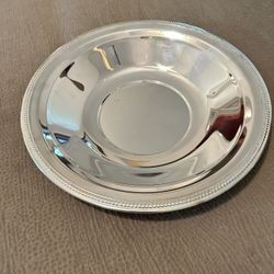 Vintage FB Rogers Silver Co Large Round 15” Silver plated Serving Bowl. 