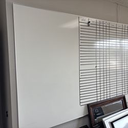 6ft x 4ft Magnetic Dry Erase Whiteboard