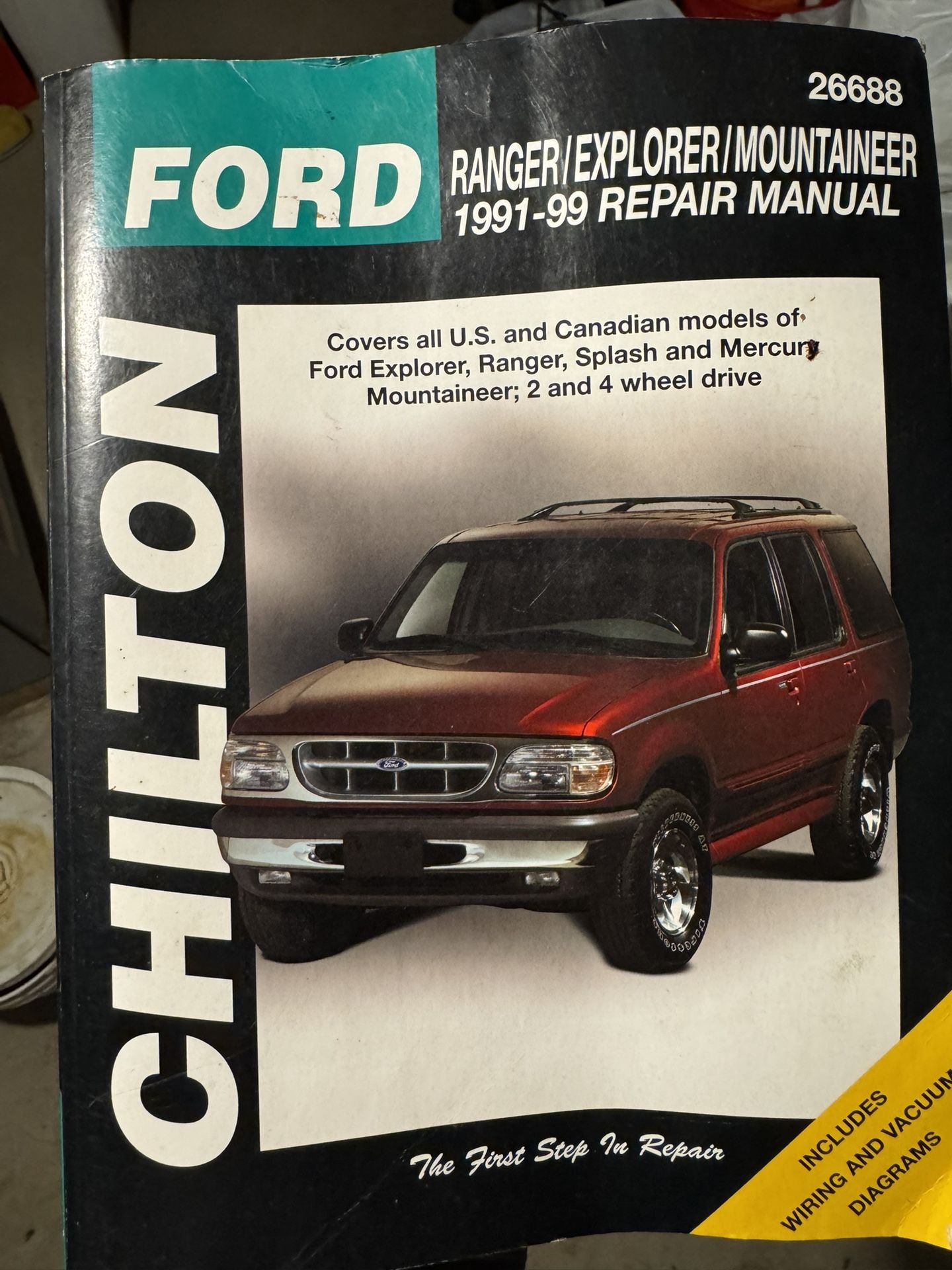 CHILTON, Ford, 1990-99, Ranger/Explorer/Mountaneer, Repair Manual