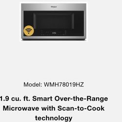 1.9 Cf Over The Range Smart Microwave 