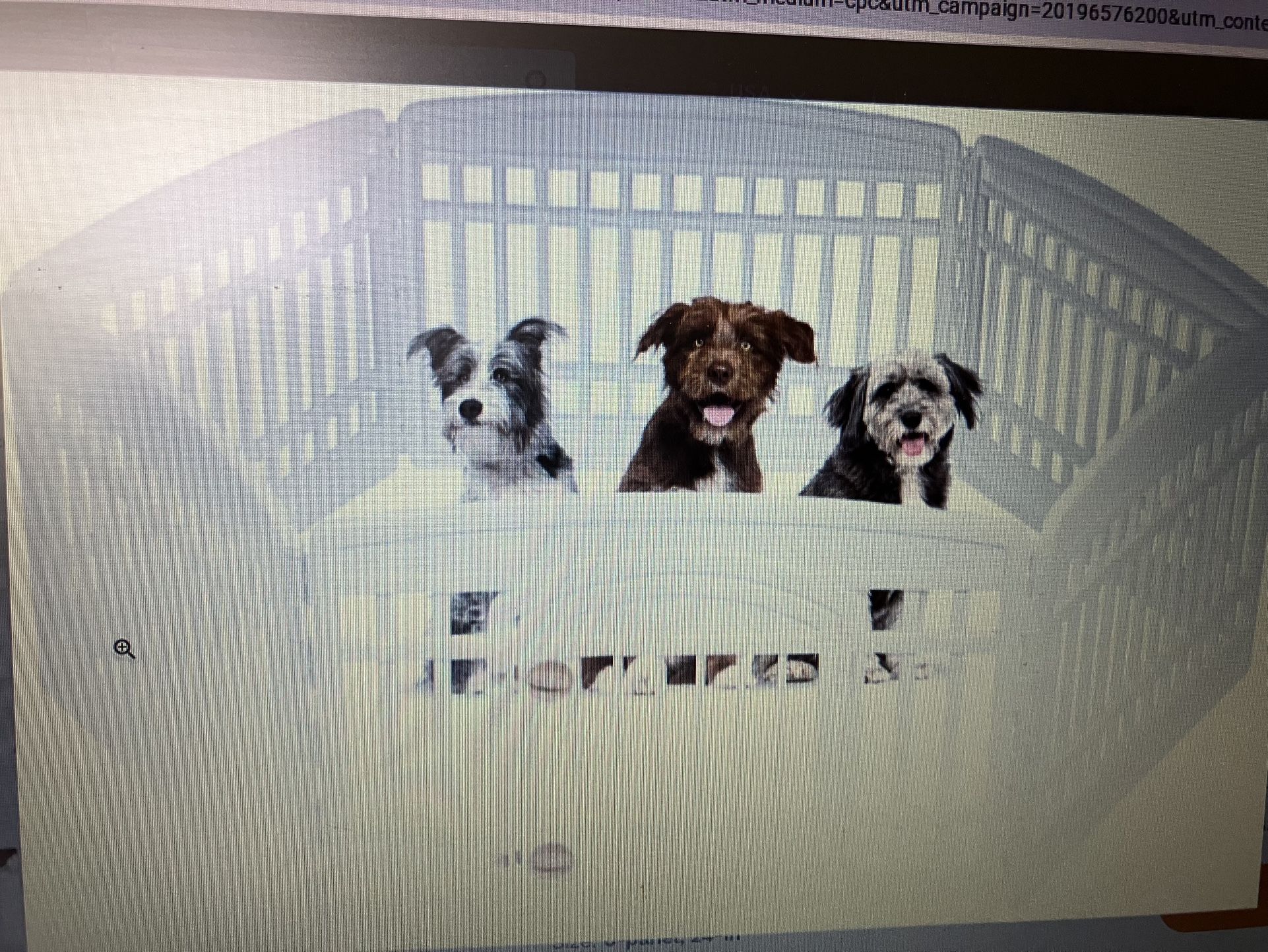 IRIS USA 6-Panel Dog Exercise Playpen w/ Door (New)