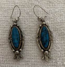 1970s Vintage South Western Style Earrings (2) Pairs