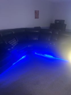 Reclaiming real leather sofa