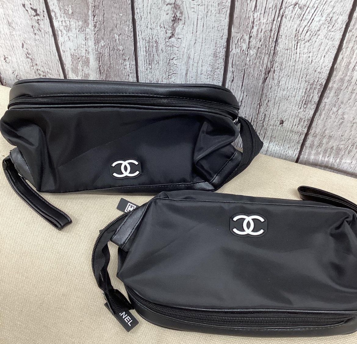 Set Of 2 Chanel Cosmetic Bags 