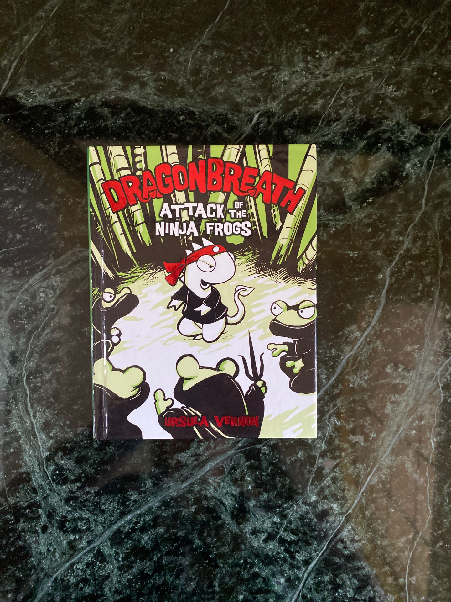 Dragonbreath Attack of the Ninja Frogs Book