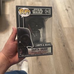 Funko Pop! Star Wars - Darth Vader Figure with Light and Sound