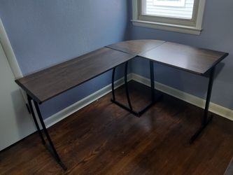 L shaped Curved Workstation Desk