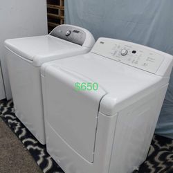Beautiful Whirlpool Washer And Kenmore Gas Dryer.