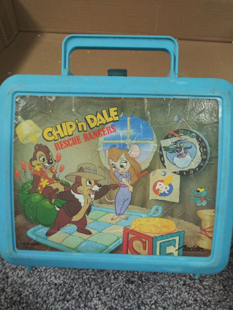 Chip and Dazzle lunch box and thermos