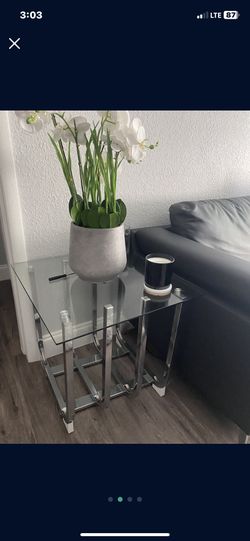 Coffee Table And Side Table 