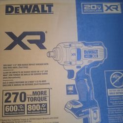 DeWalt 1/2inch Impact Wrench And Battery Was Sold Separately 