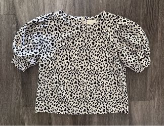 Leopard Blouse