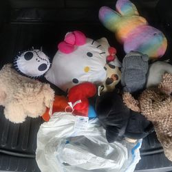 Free bags of plushies all random