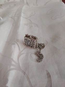 Silver Charm Purse