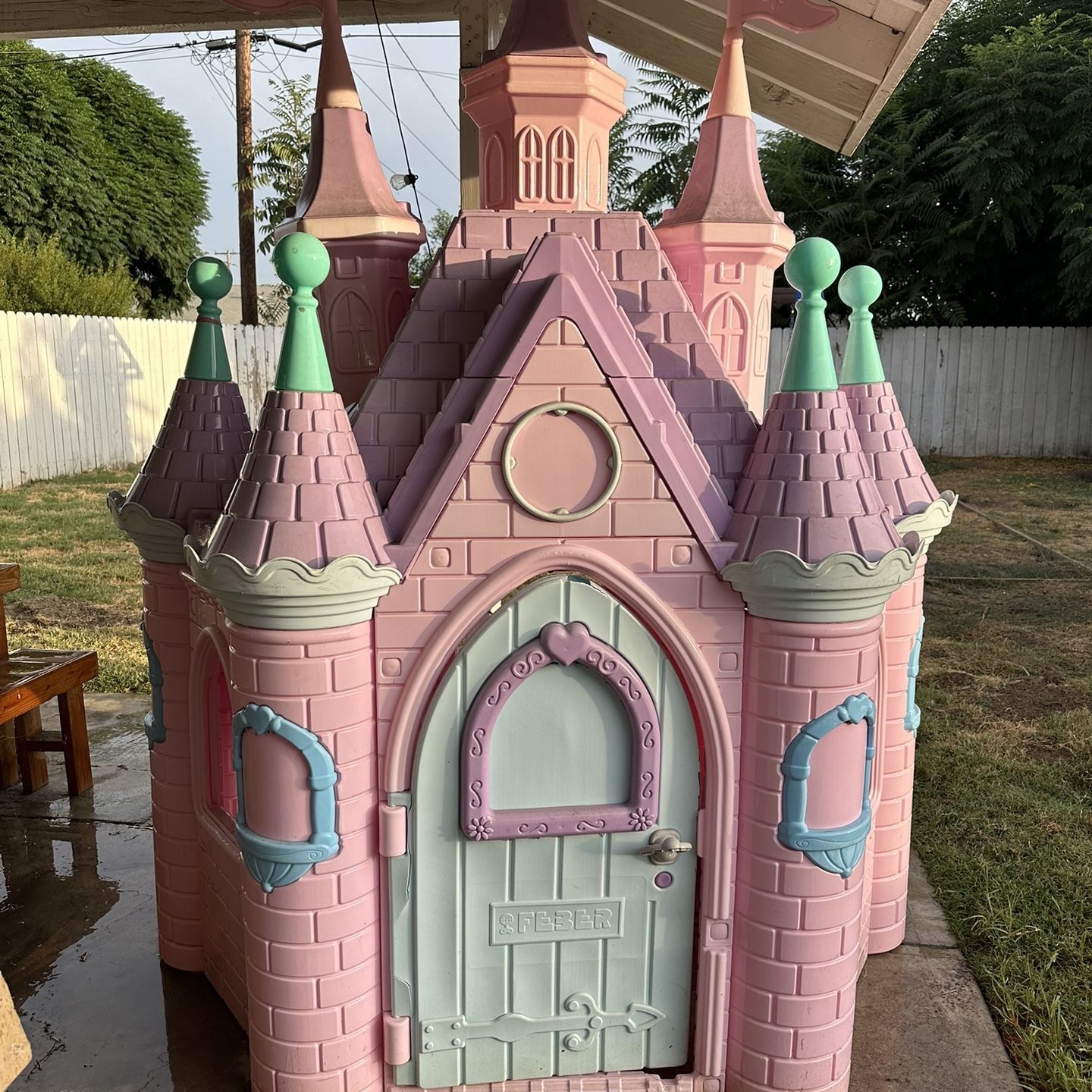 Outdoor Playhouse Feber Disney Princess Castle Feber Palace