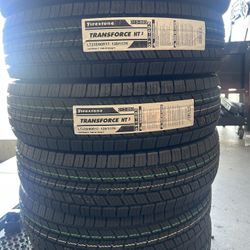 LT235/80/17 Firestone Transforce HT3- New Tires